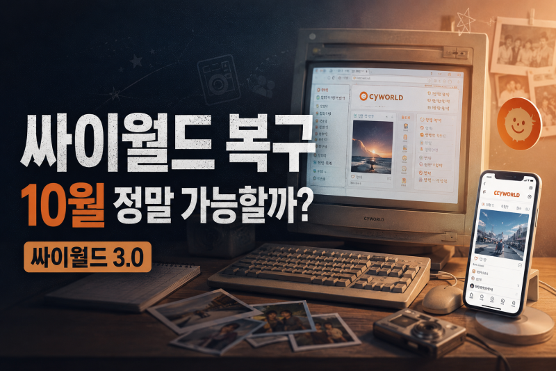 싸이월드 복구 10월 예정, 싸이월드 사진첩 정말 돌아올까?