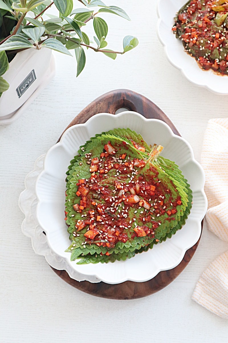 깻잎 양념장 깻잎김치 황금레시피 깻잎찜