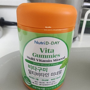 뉴트리디데이 비타구미 멀티비타민미네랄 후기