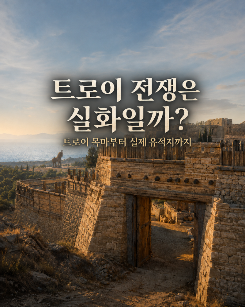 트로이 전쟁은 실화일까? 트로이 목마부터 실제 유적지까지 총정리