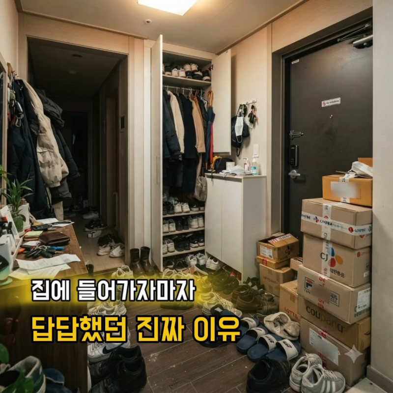 현관 풍수인테리어, 좋은 기운을 막는 잘못된 배치 4가지