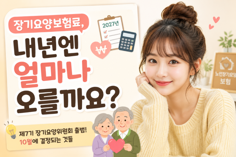 장기요양보험료, 내년엔 얼마나 오를까요