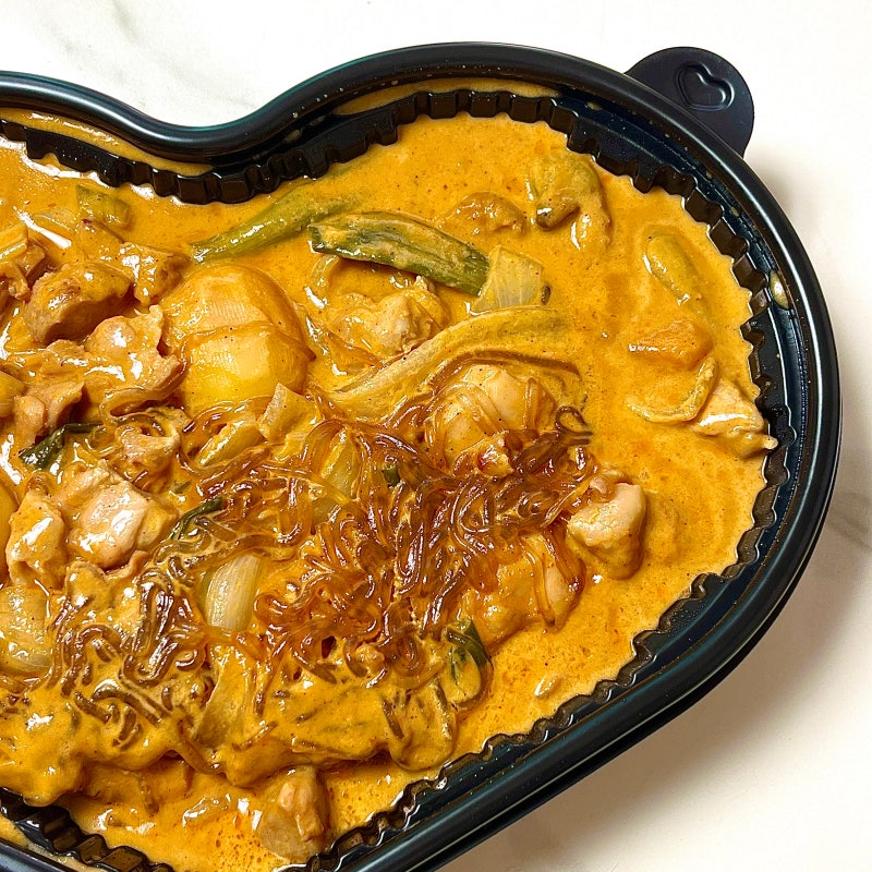 두찜 로제찜닭 보통맛 후기 | 맵기 칼로리 가격 메뉴 추천