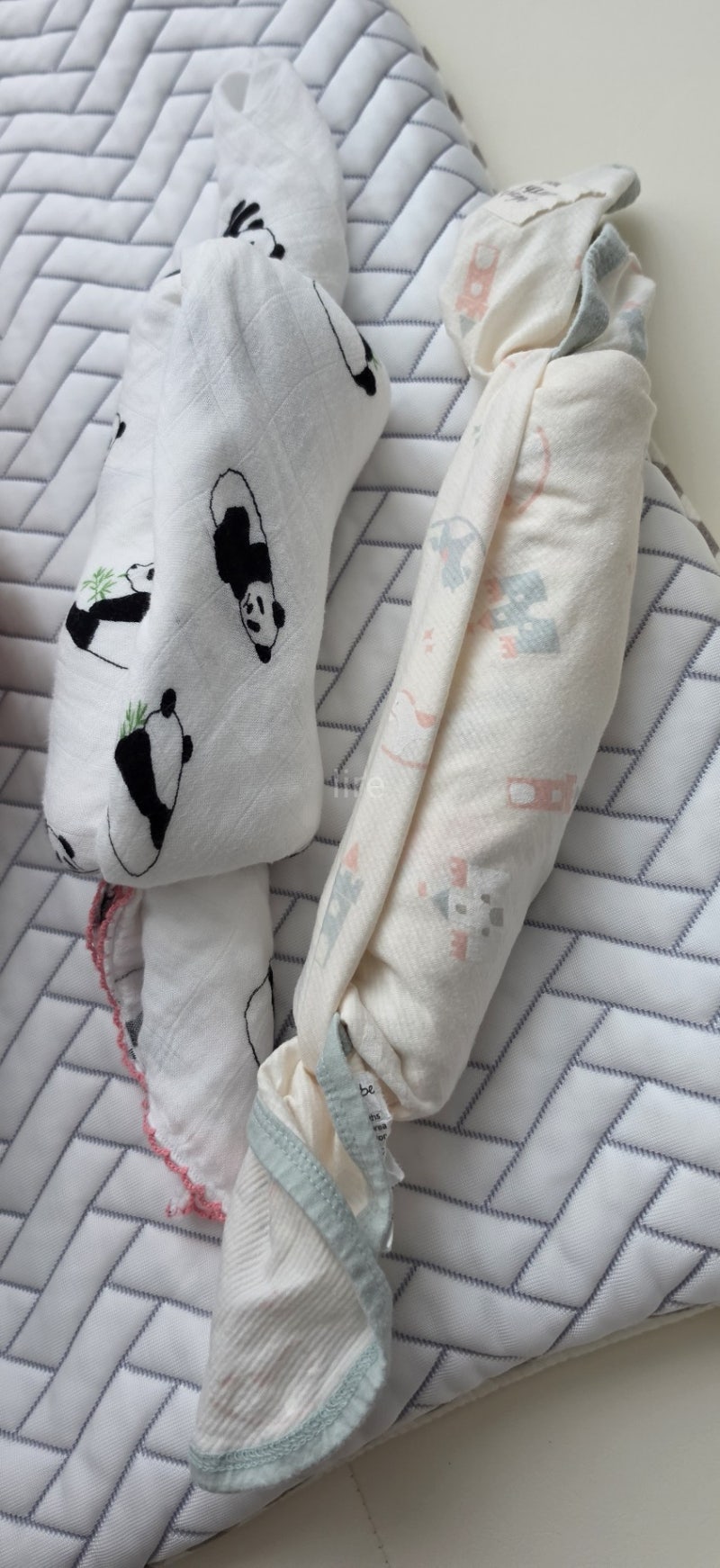 아기 사탕손수건 만들기