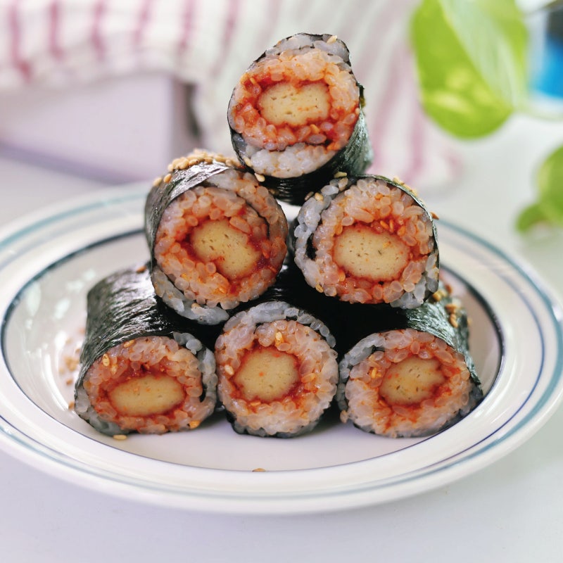 매운어묵볶음 레시피 봉어묵으로 매콤한 어묵김밥 만들기
