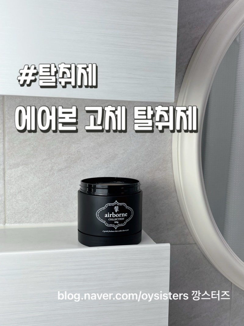 에어본 고체 탈취제 솔직후기, 침실 화장실 잡내 싹 잡아주는 아이보리 플라워 향