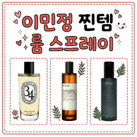 이민정 룸스프레이 방향제 탈취제. 자동차 차량, 침실, 소파, 운동후 땀 냄새 잡는 3종. 딥디....
