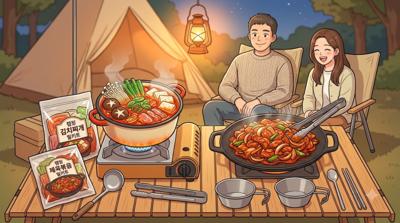 캠핑 밀키트 추천 TOP 순위 국물 볶음 요리 총정리