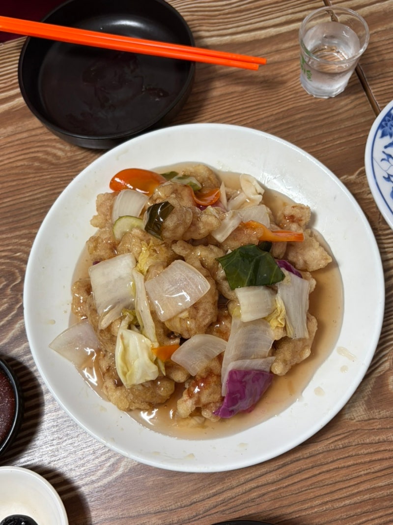 서울 삼각지 탕수육 맛집 명화원