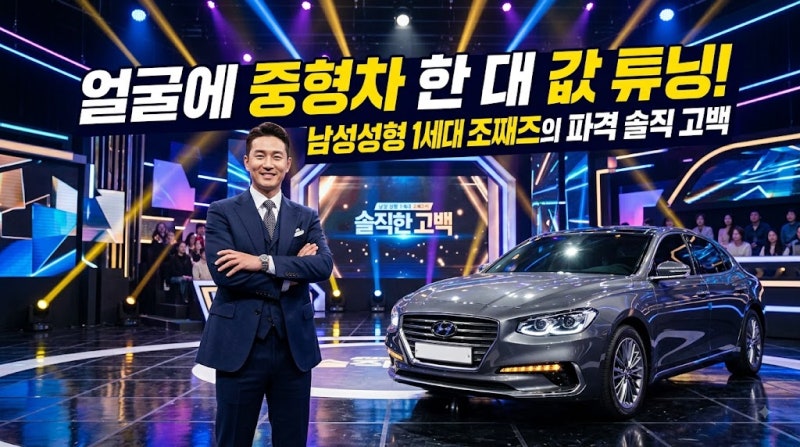 얼굴에 중형차 한 대 값을 쓴 1세대 성형남? 조째즈가 눈·코·치아까지 싹 바꾼 진짜 이유는?