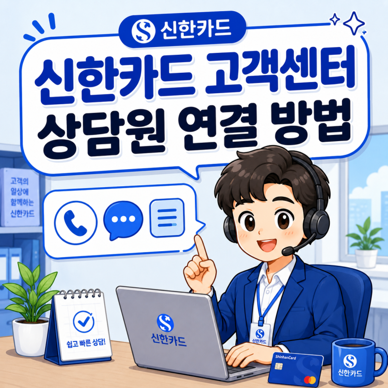 신한카드 고객센터 전화번호·상담시간｜상담원 연결·분실신고 정리