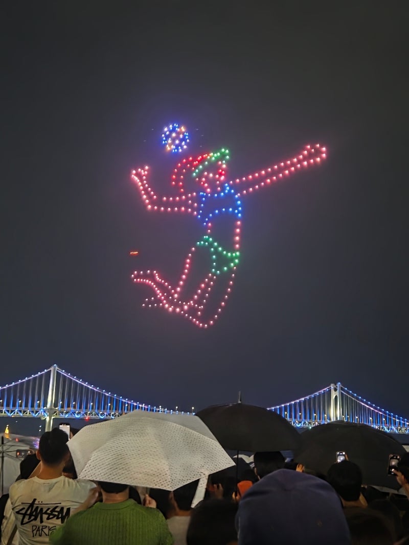 부산 광안리 드론쇼 날짜 시간 명당 꿀팁 총정리(+우천시 취소여부 확인방법)