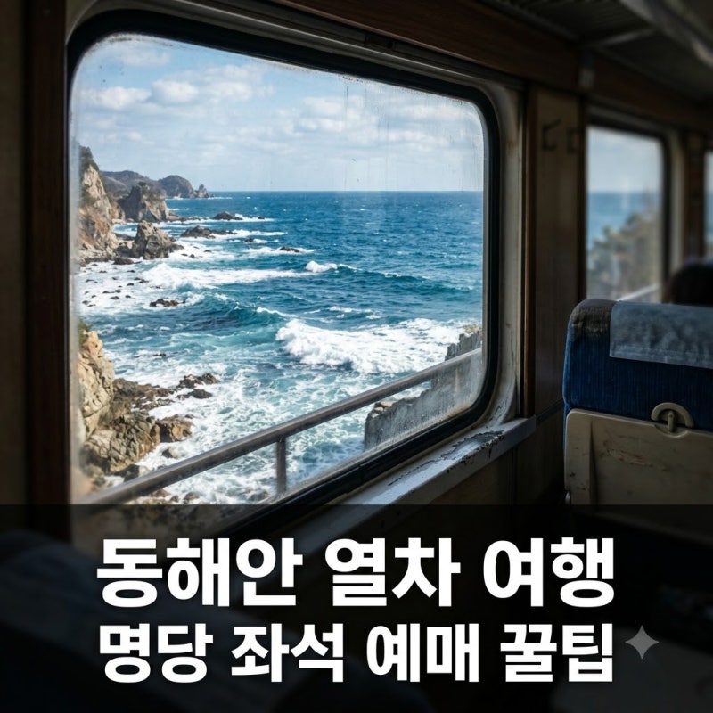 동해안해안열차 사라진 줄 알았는데.. 17만원에 즐기는 의외의 근황
