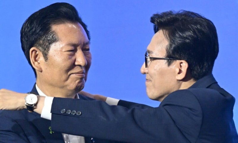 정청래 ‘패배 뒤 라방’에 박지원 “승복해야, 꼬리 달면 안 돼”