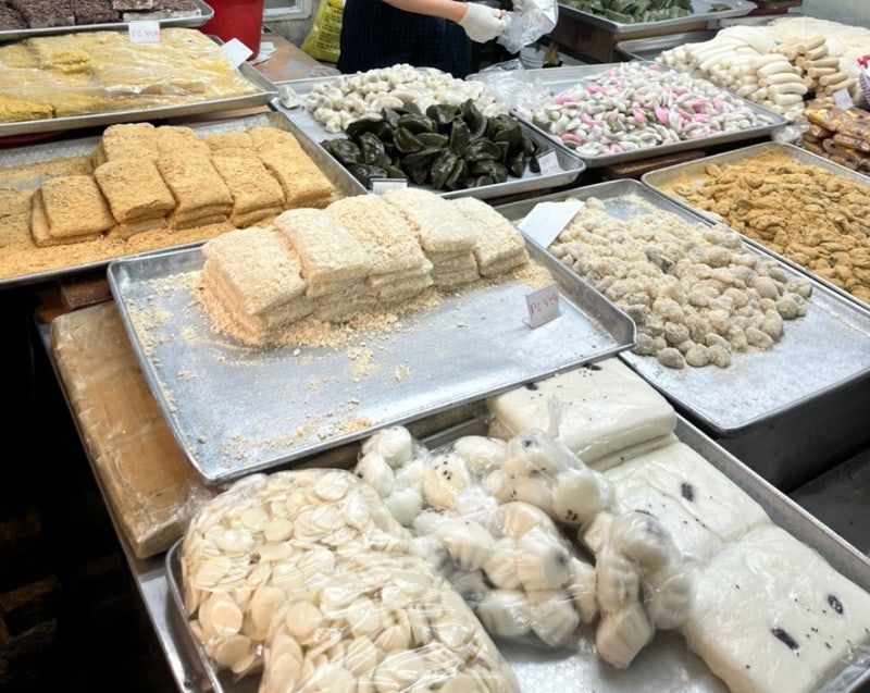 구포시장 떡 맛집 추천 제일떡방앗간 꿀떡 쑥설기 후기