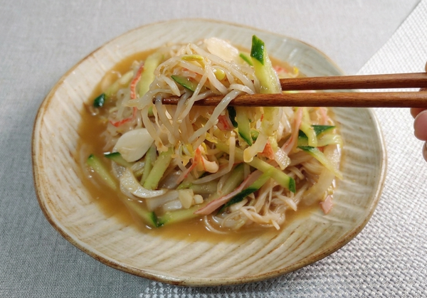 숙주나물 이렇게 먹으면 더 맛있어요! 아삭한 숙주나물 냉채 레시피