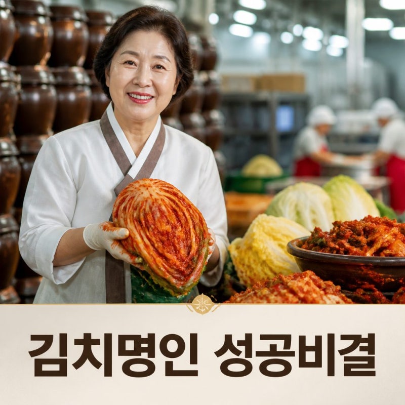 김치명인 박미희 연매출 500억 성공 비결 공개