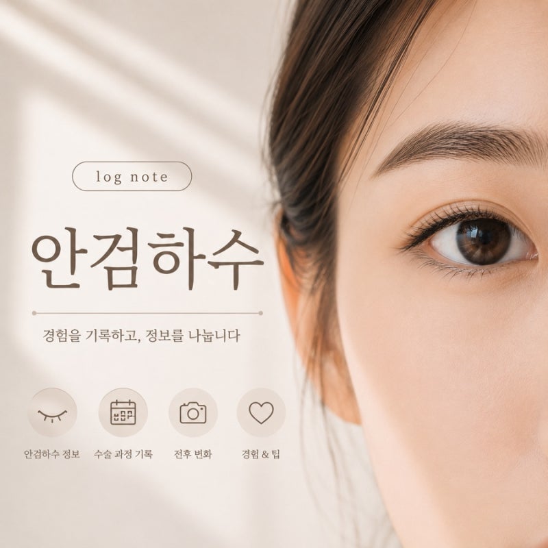 안검하수 재수술 결심한 이유 | 안과 안검하수/재수술 솔직기록
