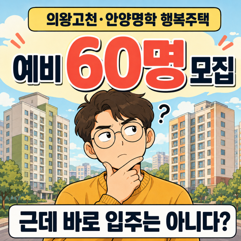 [LH]의왕고천A-1BL[리츠]·안양명학A-1BL 행복주택 예비입주자 모집