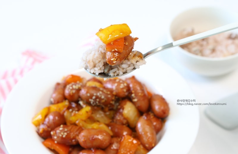 소세지야채볶음 레시피 쏘야볶음 소스 맛있는 소시지볶음