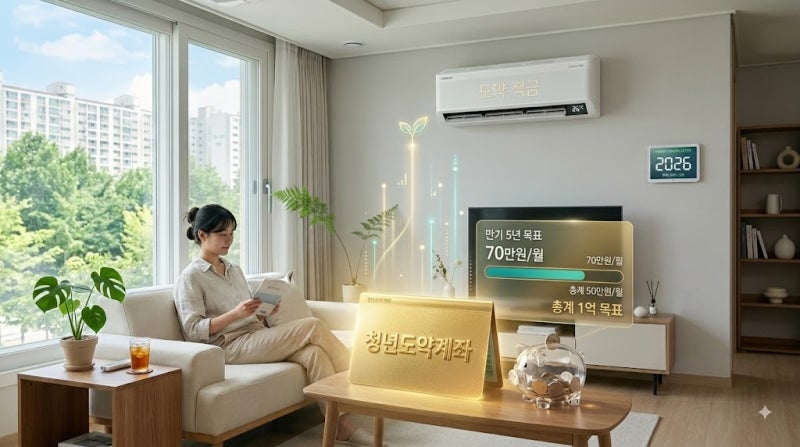 2026년 청년도약계좌 조건 및 신청 방법 총정리 (금리·우대조건)