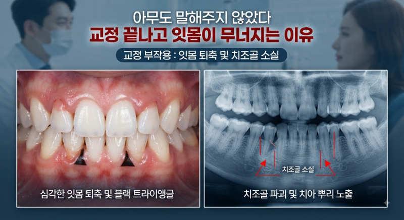 아무도 말해주지 않았다 치아교정 끝나고 잇몸이 무너지는 이유