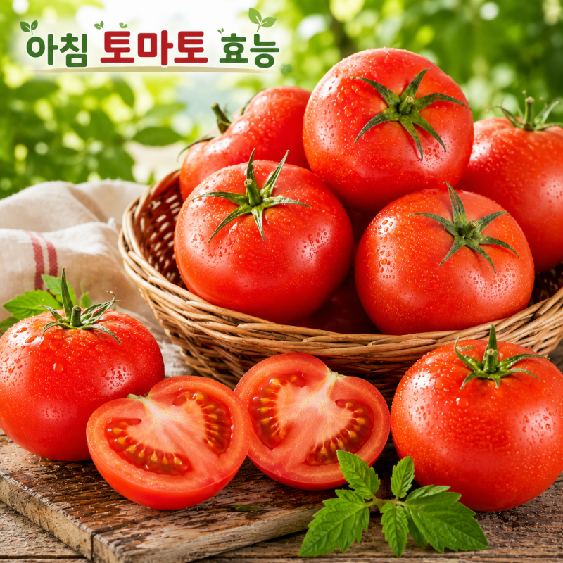 아침 토마토 효능 아침에 토마토를 먹으면 좋은 점과 건강하게 먹는 방법