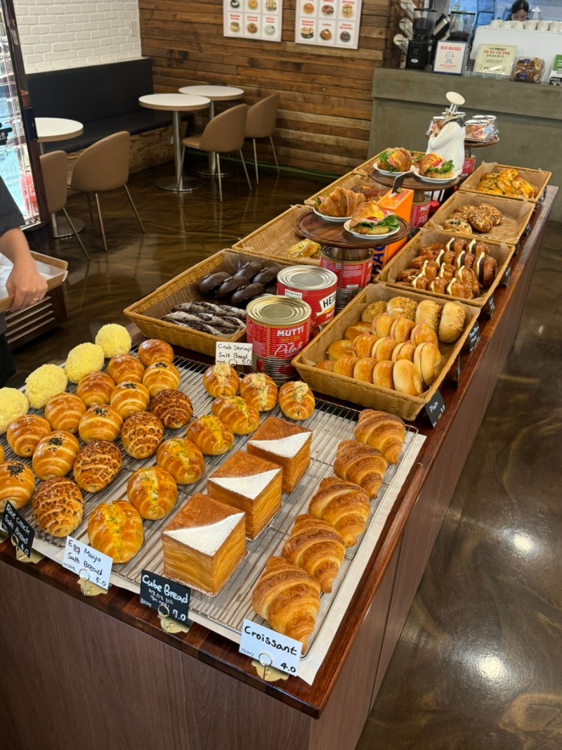 경남 사천 애견동반 대형카페 베이글 맛집 빅베이글