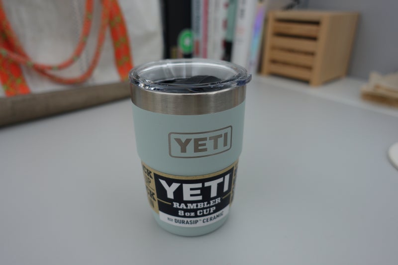 예티 램블러 8oz 컵 후기 | 세라믹 라이닝 236ml 스택형, 뚜껑 방수는?