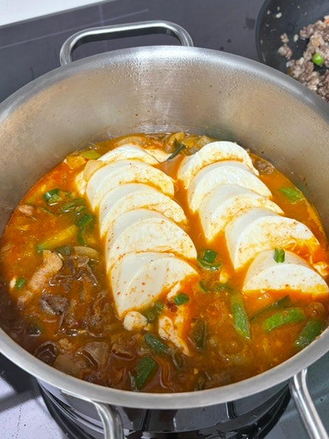 집밥해먹기/ 맵칼한 차돌박이 순두부찌개 만들기