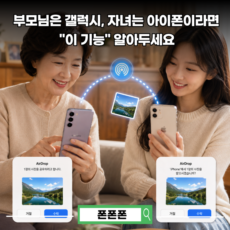 아이폰 사진 갤럭시로 보낼 때 카톡 썼다면... 이제 "이 기능" 켜보세요
