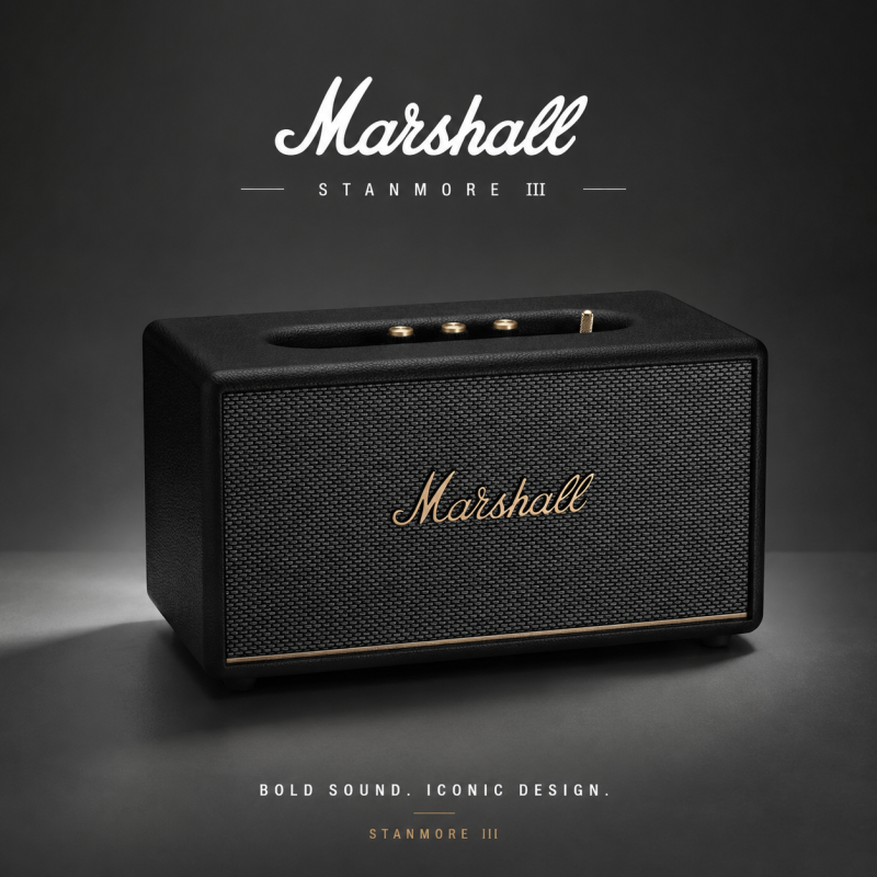 [역대급 핫딜] 마샬 스탠모어 3 (Marshall Stanmore III) 블루투스 스피커 블랙 색상 $199대 역대 최저....