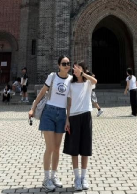 한혜진 딸 기시온 11살 맞아? 엄마 키 따라잡은 폭풍 성장...189cm 기성용 유전자