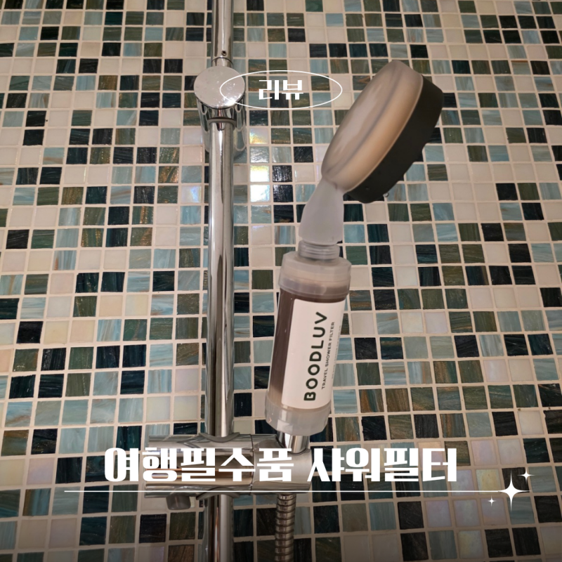 베트남 푸꾸옥 여행준비물 이건 만은 꼭! 석회수 샤워필터 부드럽