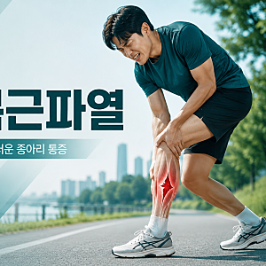장승배기재활의학과 종아리에서 뚝 소리와 통증이 느껴졌다면? 비복근파열