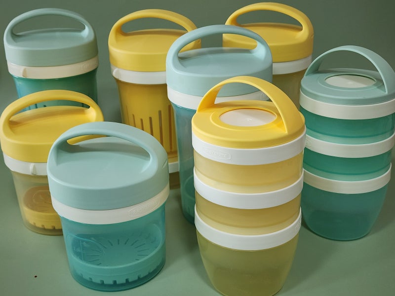 이지앤프리 프레시타워 과일샐러드 도시락통 대중소미니 5종 밀폐용기 추천