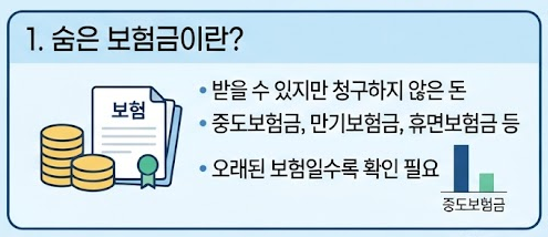 "내 돈도 있을까,," 10조 원 넘는 내 숨은 보험금 찾기 조회하는 방법