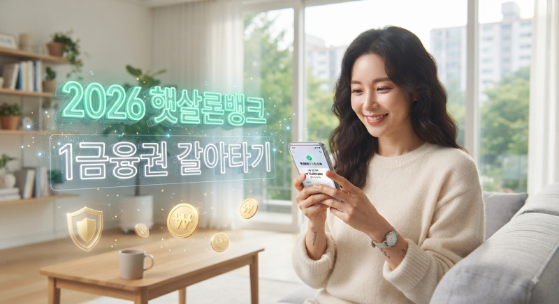 2026 햇살론뱅크 개편 총정리! 2026년 하반기 햇살론뱅크 자격 요건 및 한도 팩트체크