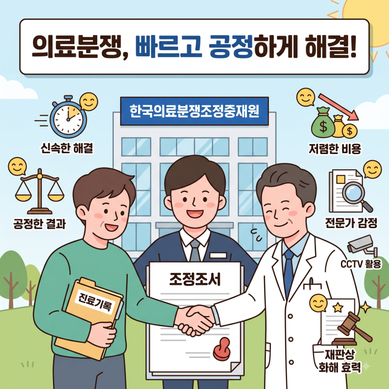 한국의료분쟁조정중재원 제도를 통한 의료분쟁 해결 방안 및 조정 절차 오래된 사건도 조정....