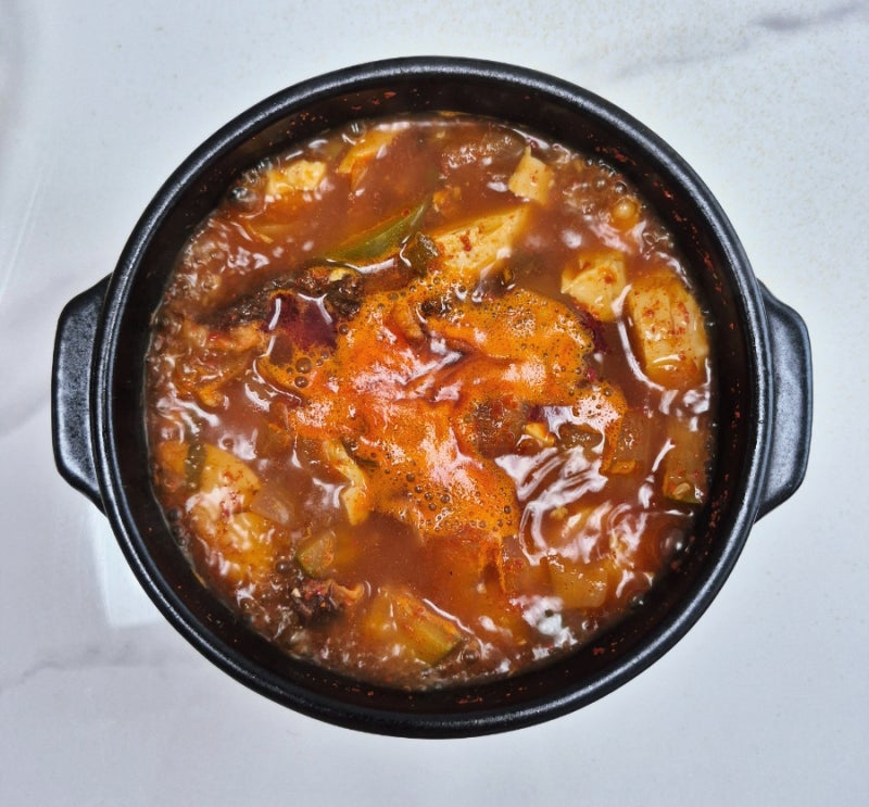 차돌박이 순두부찌개 맛있게 끓이는법 오늘 저녁 메뉴 추천 속풀리는 해장 국물요리