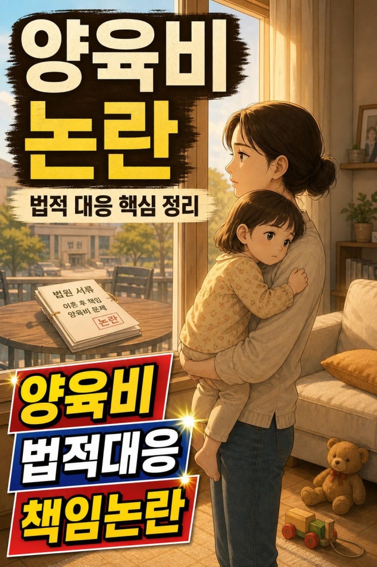 <b>배명호 전처</b> 정혜원 <b>양육비 미지급</b> 주장과 법적 대응 핵심 정리
