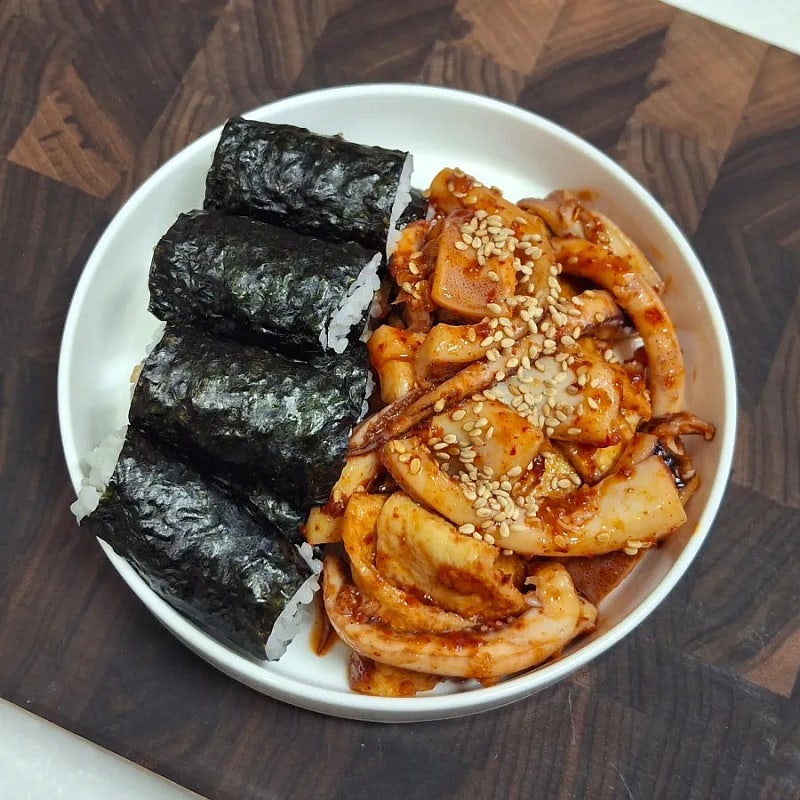 최화정 충무김밥 레시피 오징어무침 맛있게 만드는법