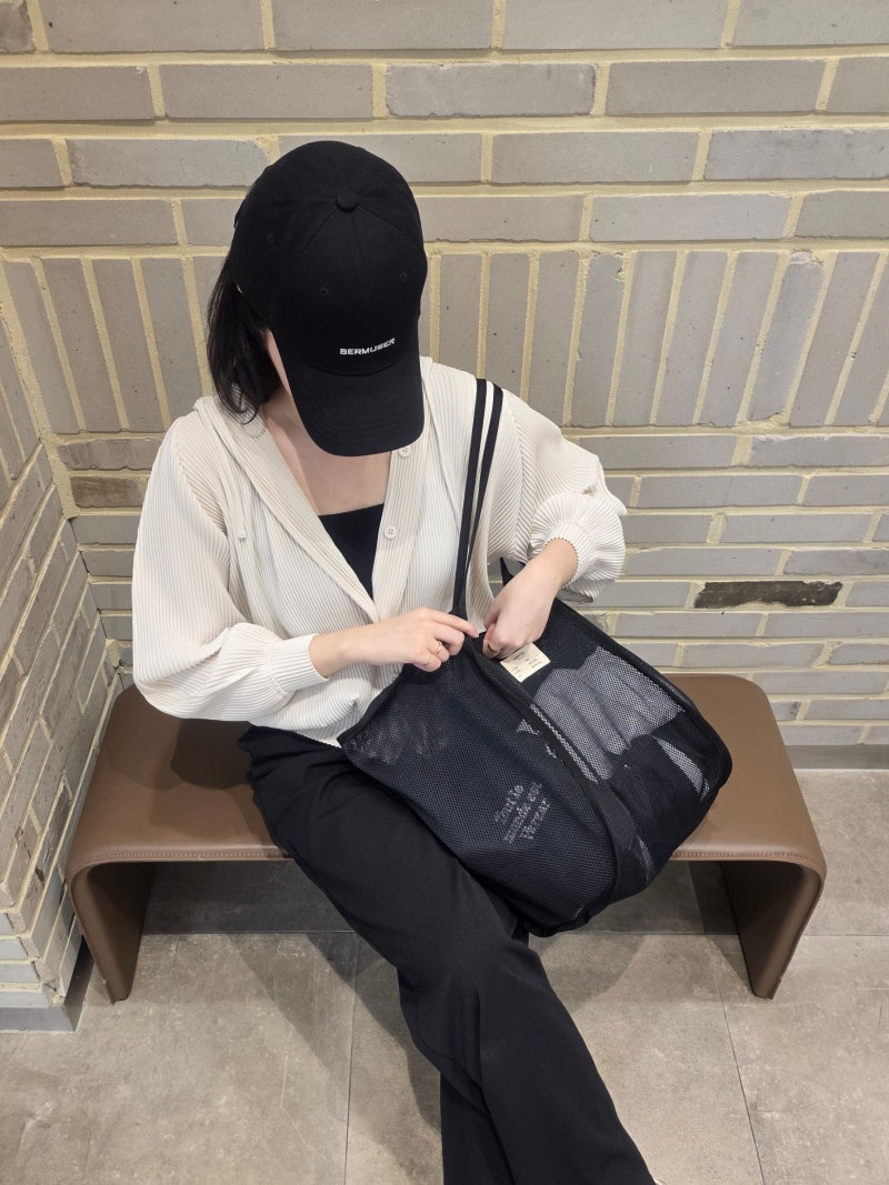 디자인까지 챙긴 업사이클링 리유저블백 가방 브랜드 'project1907' 메쉬백 추천!