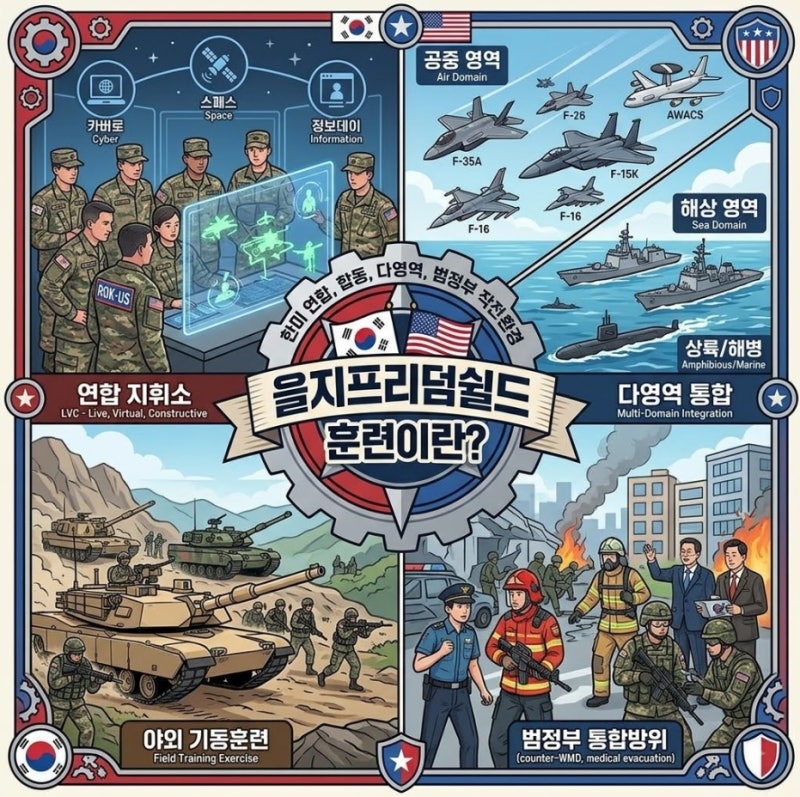 을지프리덤쉴드 뜻과 을지자유의방패 뜻: 같은거야? 다른거야?