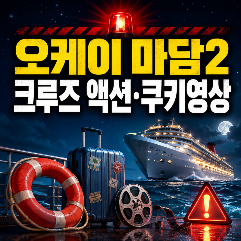 오케이 마담2 출연진과 줄거리, 엄정화 크루즈 액션·쿠키영상 정리
