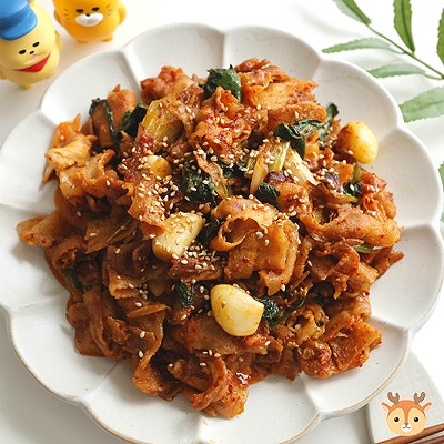 류수영 대패제육볶음 레시피 냉동 대패삼겹살요리