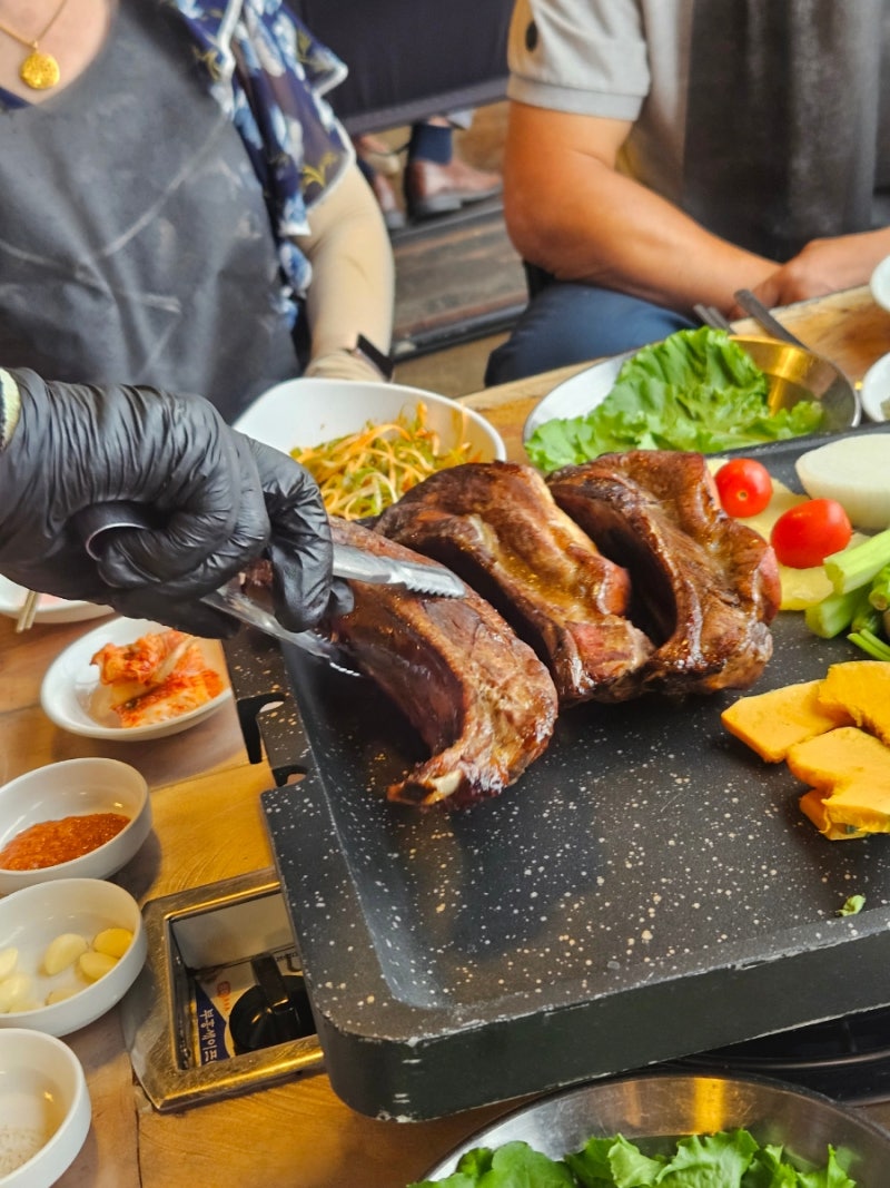 훈연향 가득 항아리바베큐가 있는 캠핑감성 양평맛집 대디스바베큐 가족외식후기