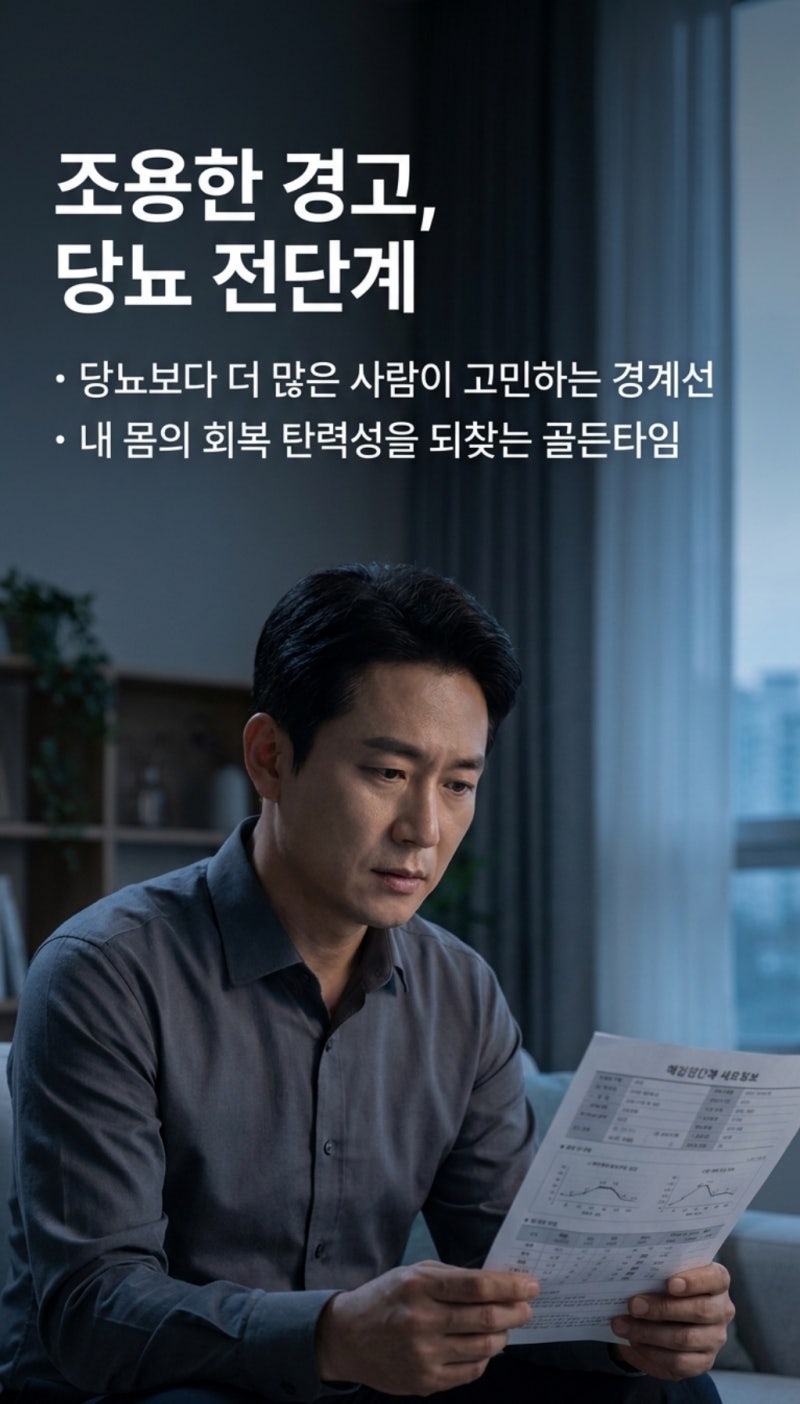 [당뇨전단계] 공복 혈당 장애 진단 기준 및 당화혈색소 5.7 이상 수치 관리 가이드