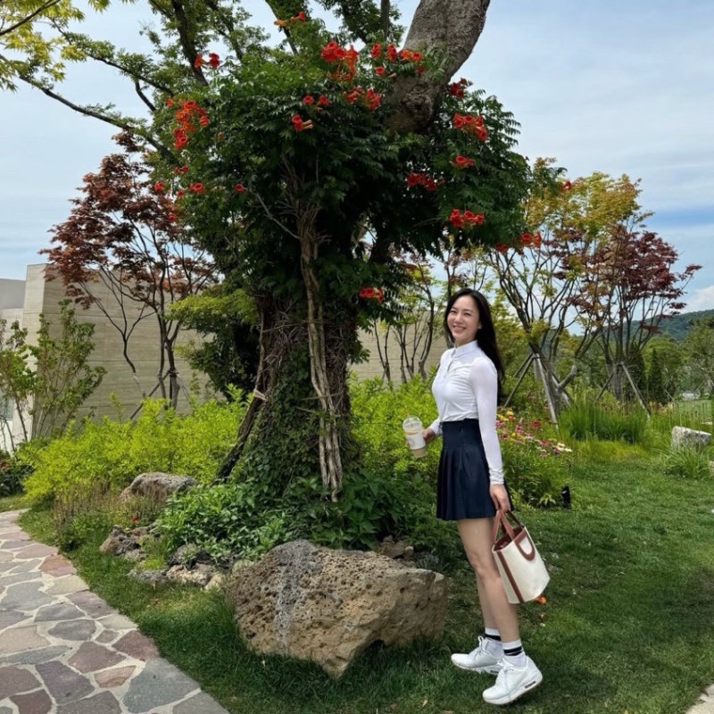 박주미 골프,넘사벽클래스!남편은 카스카디아cc 운영,아들과 라운딩 일상