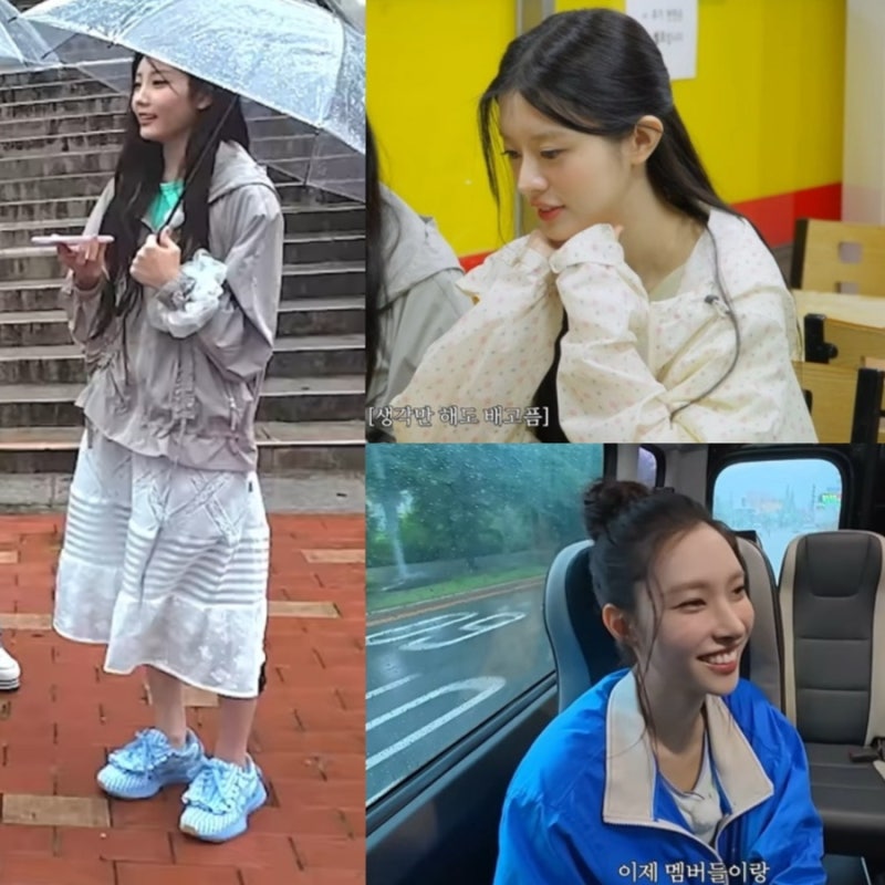 원희 고향 창원에서 아일릿 멤버들 착장 정보 정리.zip(바람막이, 스커트, 티셔츠 등)